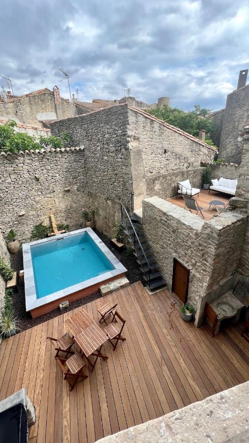 La Maison Du Puits Cesseras Exteriér fotografie